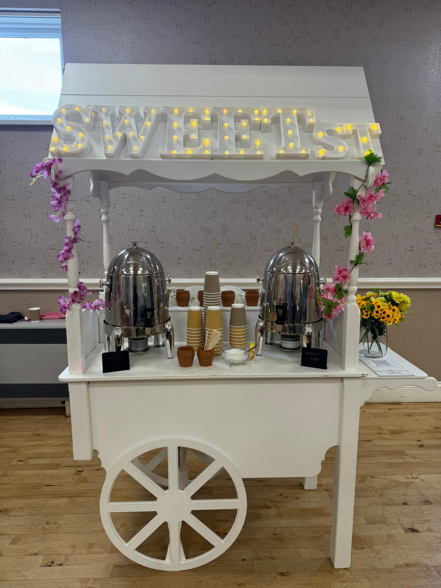 The Sweet St. masala chai cart