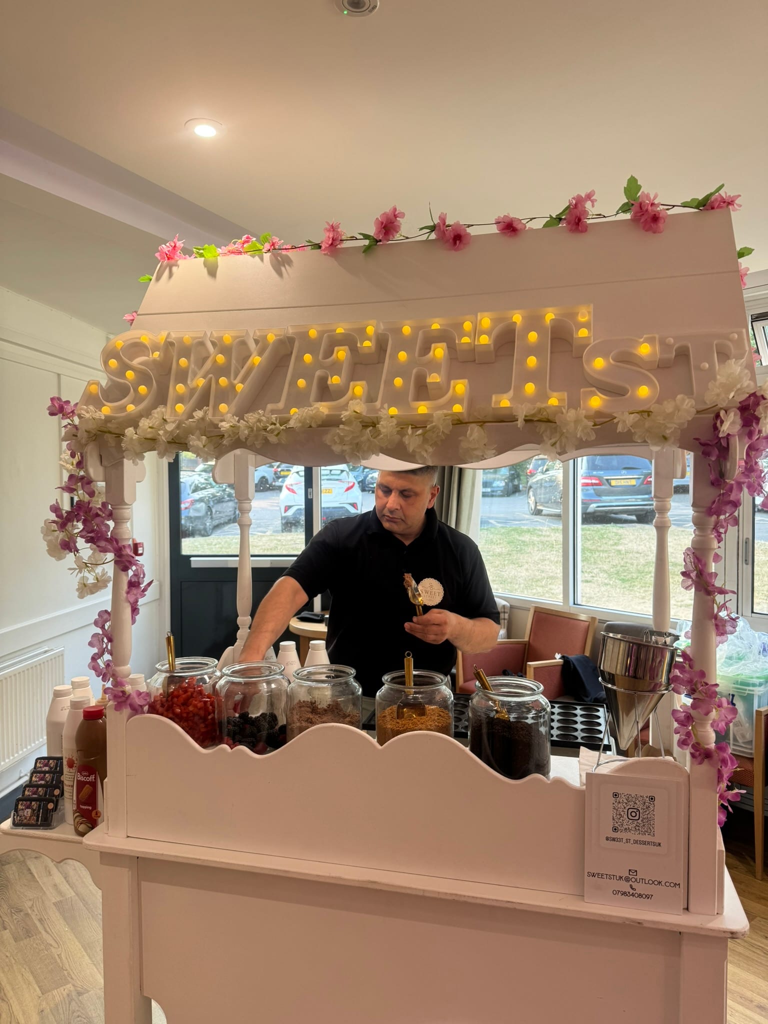 The Sweet St. pancake cart